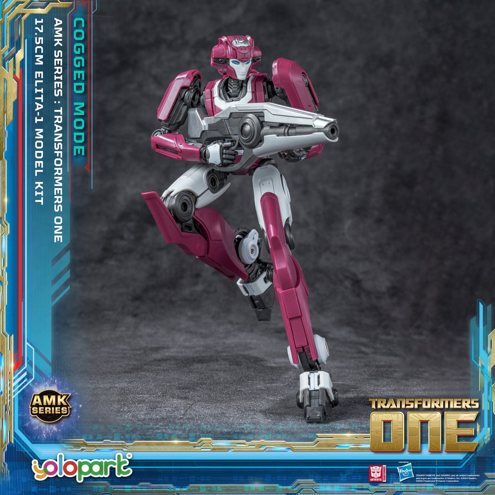 TRANSFORMERS ONE AMK (Cogged Mode) Elita-1 Model Kit