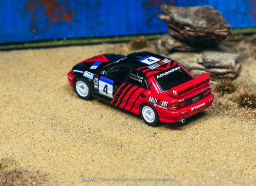 Load image into Gallery viewer, (Pre-order) Tarmac Works 1/64 Mitsubishi Lancer Evolution III China Rally 1998
