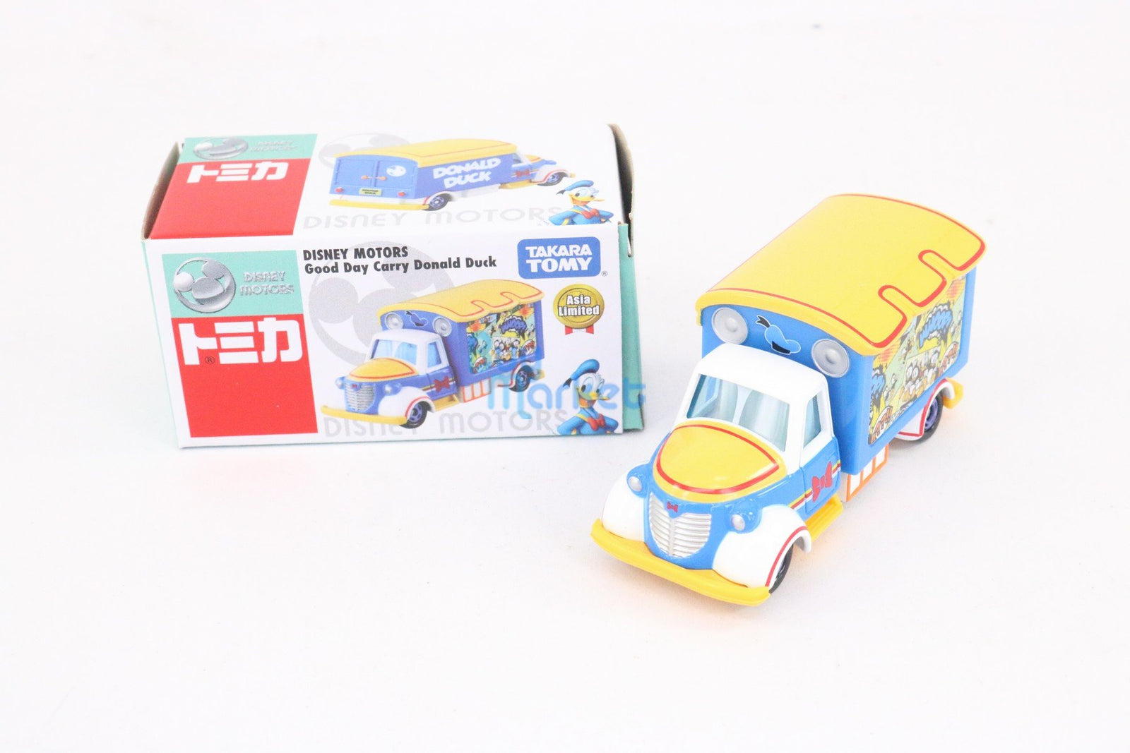 Takara Tomy Disney Motors Goodday Carry Donald Duck Special Diecast toy car new
