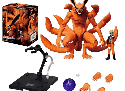 Load image into Gallery viewer, Blokees Legend Edition Naruto Shippuden AE01 Nine Tails Kurama Model Kit
