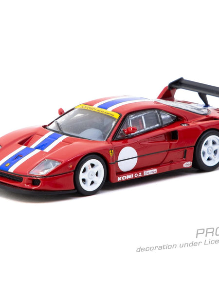 Tarmac Works 1/64 Ferrari F40 LM Red Diecast Model Car HOBBY64