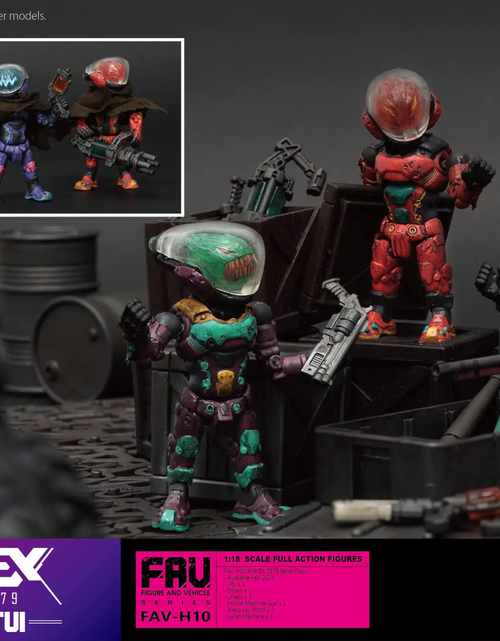Load image into Gallery viewer, TOYS ALLIANCE x ANNEX 2179 FAV-H10 Ignes Fatui Figures

