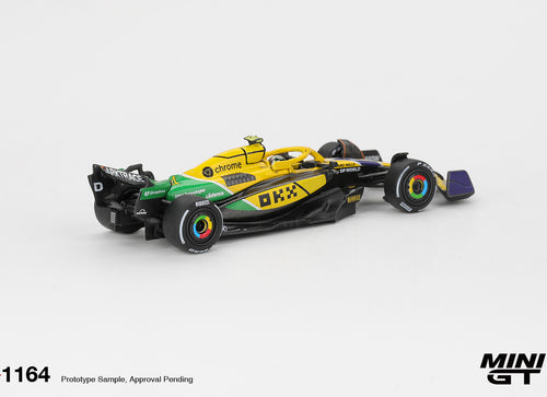 Load image into Gallery viewer, (Pre-order) MINI GT #1164 McLaren MCL38 #4 Lando Norris 2024 F1  2024 Monaco GP
