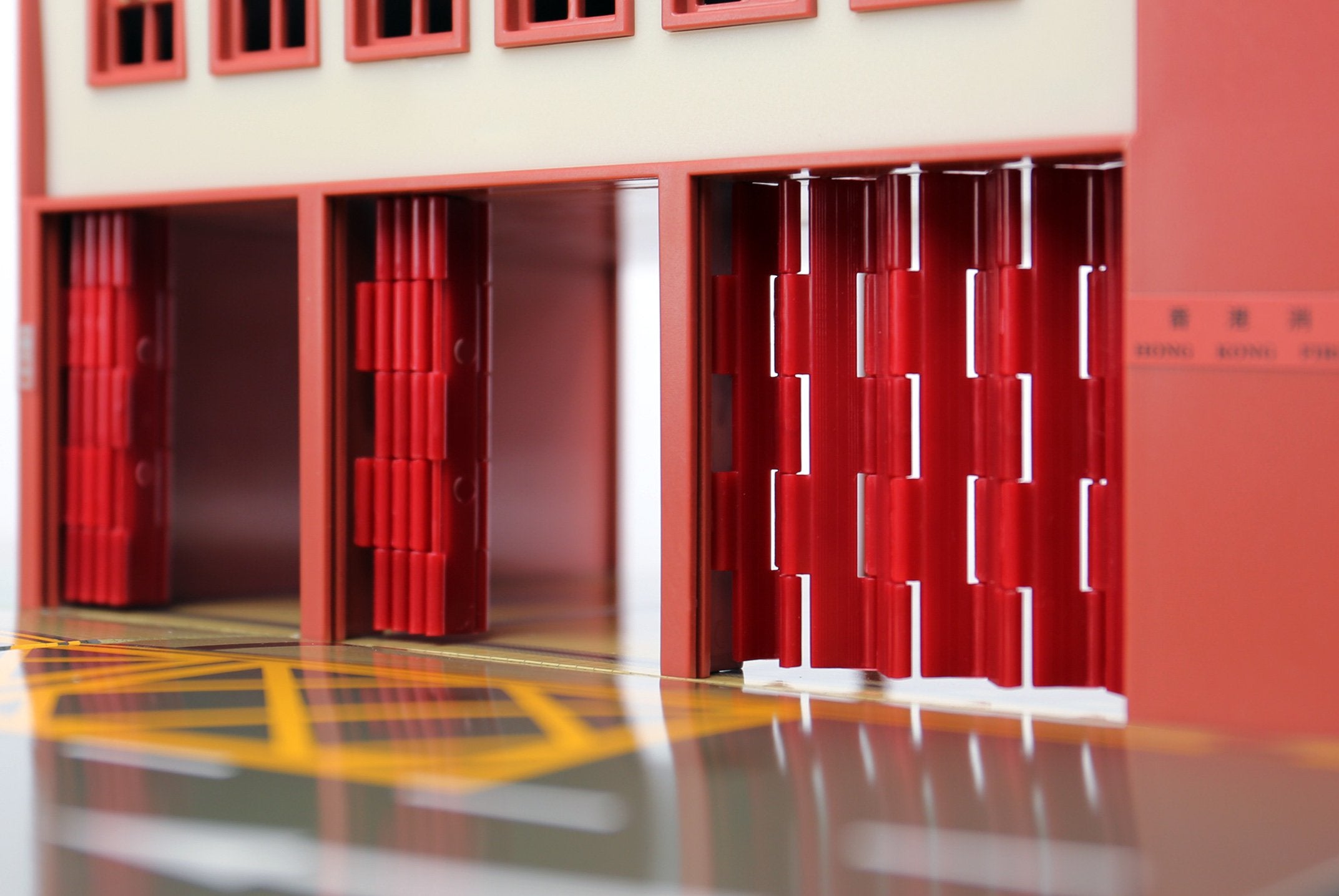 TINY City Hong Kong HK #PS1 Fire Station (Ma Tau Wai) Diorama Playset Model