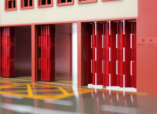Load image into Gallery viewer, TINY City Hong Kong HK #PS1 Fire Station (Ma Tau Wai) Diorama Playset Model
