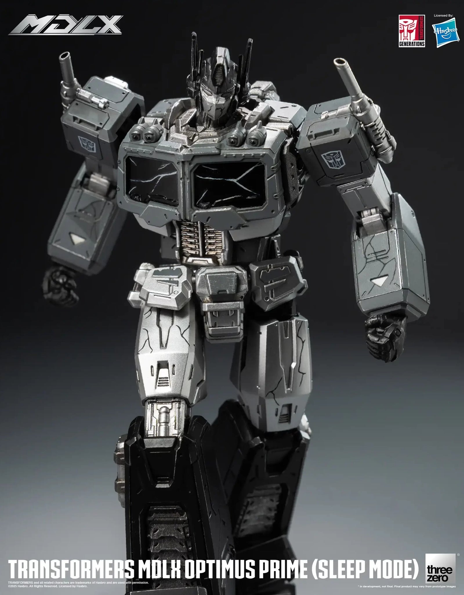 Threezero Transformers MDLX Optimus Prime (Sleep Mode) Action Figure Set