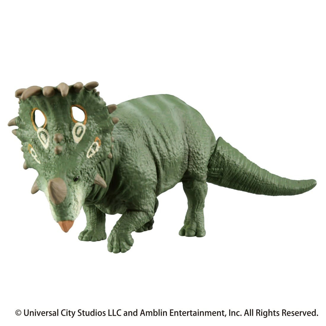 Takara Tomy ANIA Animal Jurassic World Sinoceratops Figure with Battle Card
