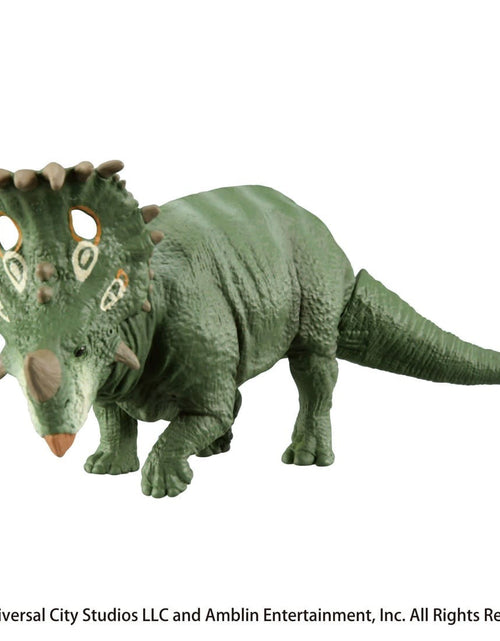Load image into Gallery viewer, Takara Tomy ANIA Animal Jurassic World Sinoceratops Figure with Battle Card
