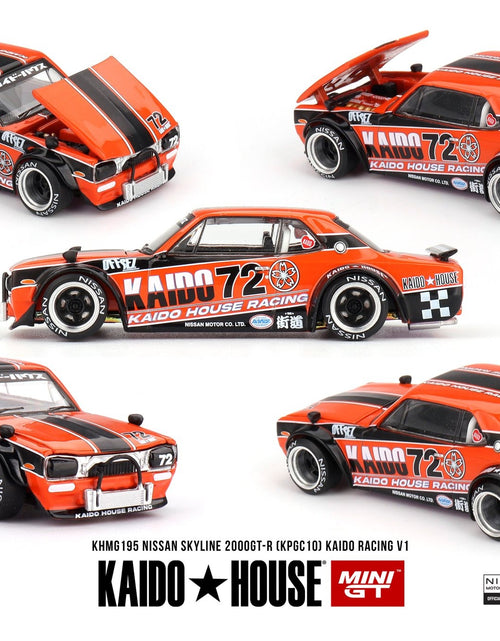 Load image into Gallery viewer, Kaido House x Mini GT Nissan Skyline 2000GT-R KPGC10 Kaido Racing V1
