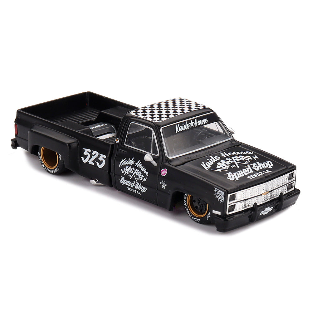 (Pre-order) Kaido House X Mini GT Chevrolet Silverado Dually Hot Rod V1 #KHMG236