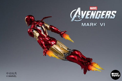 Load image into Gallery viewer, ZD Toys Marvel Avengers 1/10 Iron Man MK6 Action Figure
