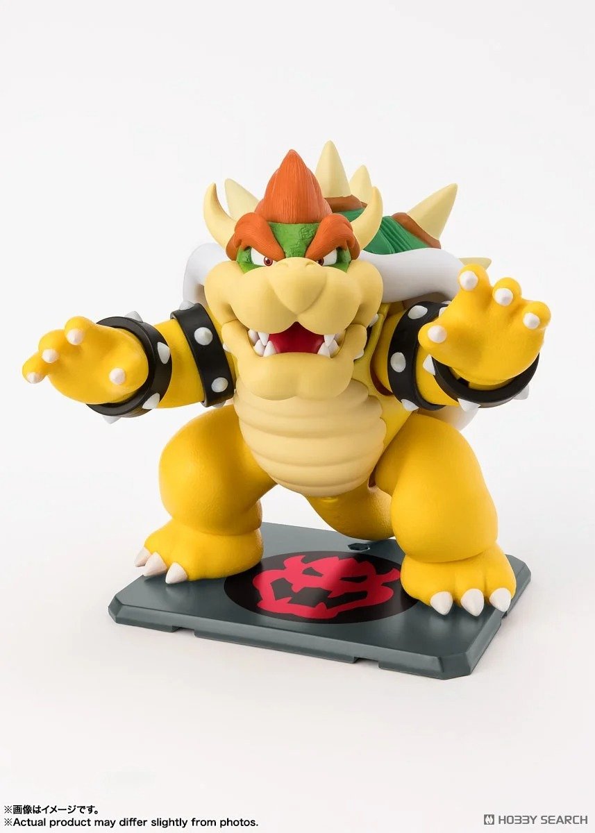 Bandai S.H.Figuarts BOWSER [Re:PACKAGE] Mario Action Figure Set [BOWSER ONLY]
