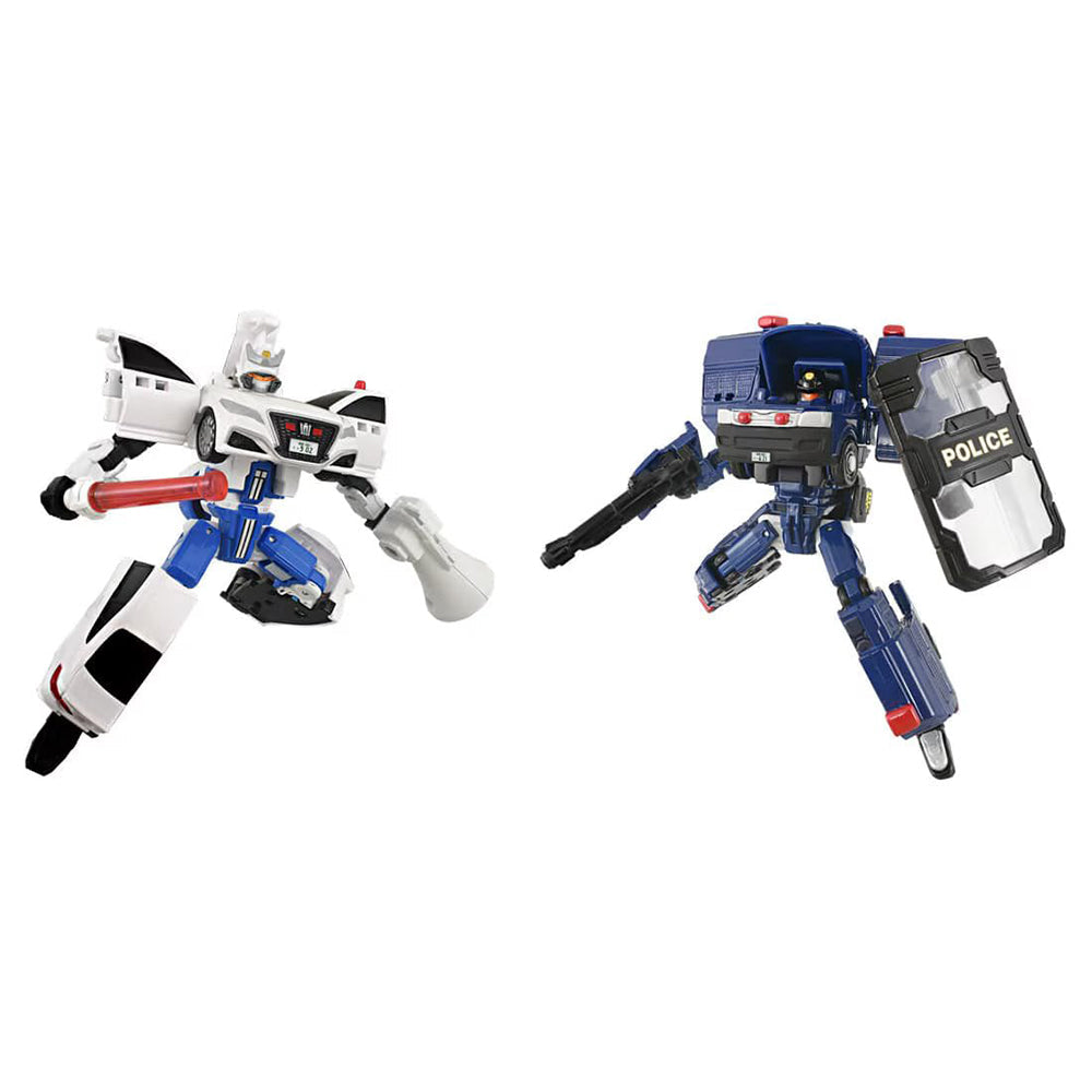 Takara Tomy Tomica Jobraver Police Braver Riot Police & Traffic Police Set