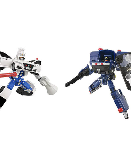 Takara Tomy Tomica Jobraver Police Braver Riot Police & Traffic Police Set