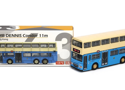 Load image into Gallery viewer, Tiny City 63 Die-cast 1/110 Model Car - CMB DENNIS Condor 11m non air-cond (182)
