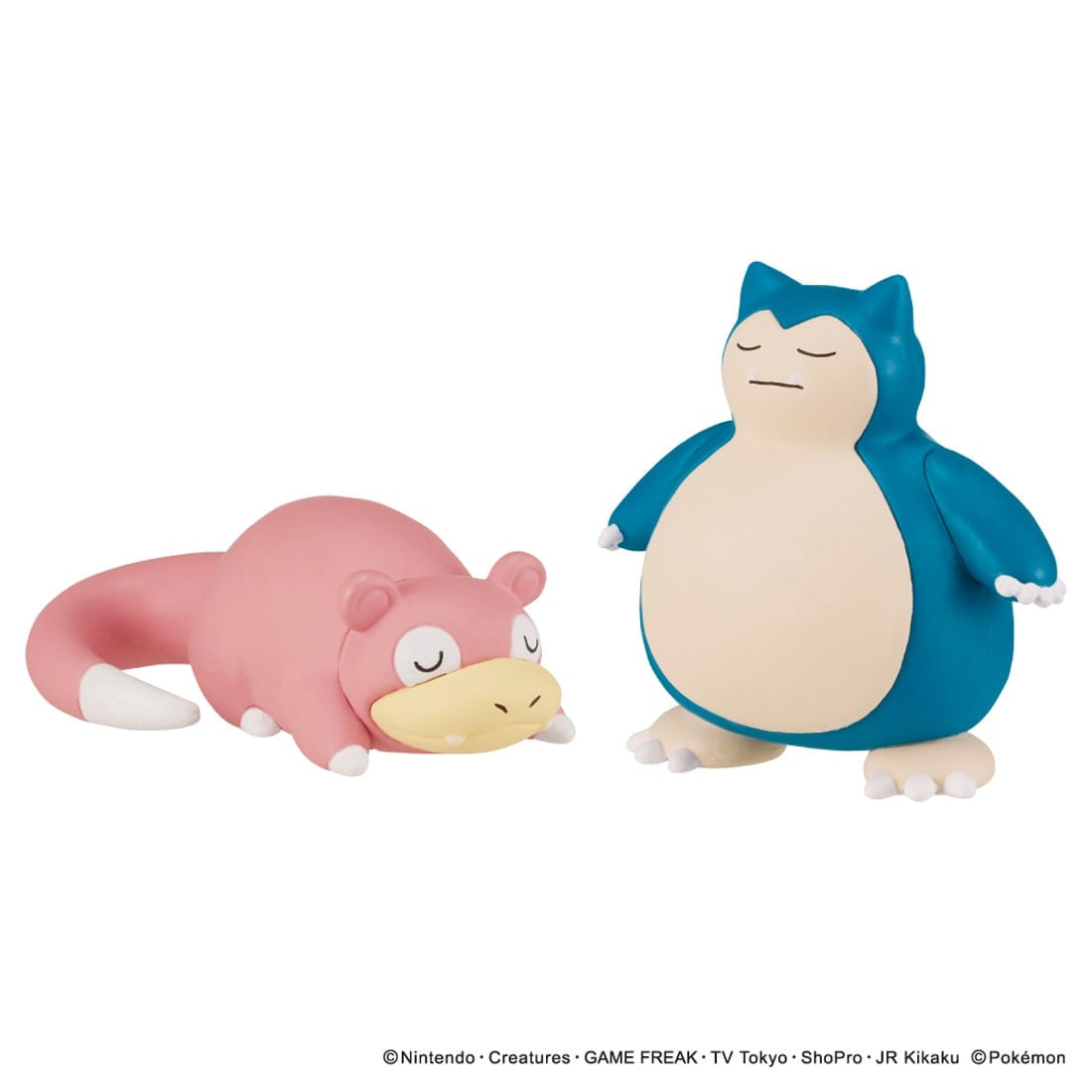 Takara Tomy Pokemon MonColle Collection Slowpoke & Snorlax Mini Set Figure Set