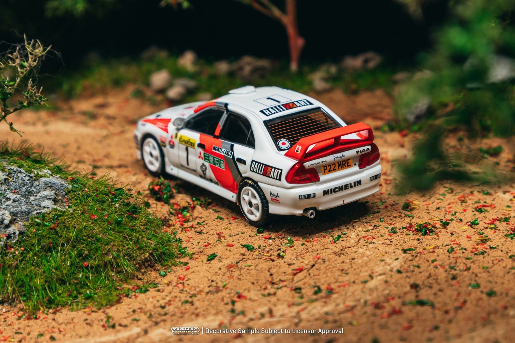 Tarmac Works Mitsubishi Lancer Evolution IV Rallye Monte-Carlo 1997