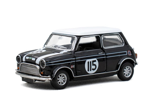 Load image into Gallery viewer, Tiny City Die-cast Model Car - 1/50 Mini Cooper Black (115)
