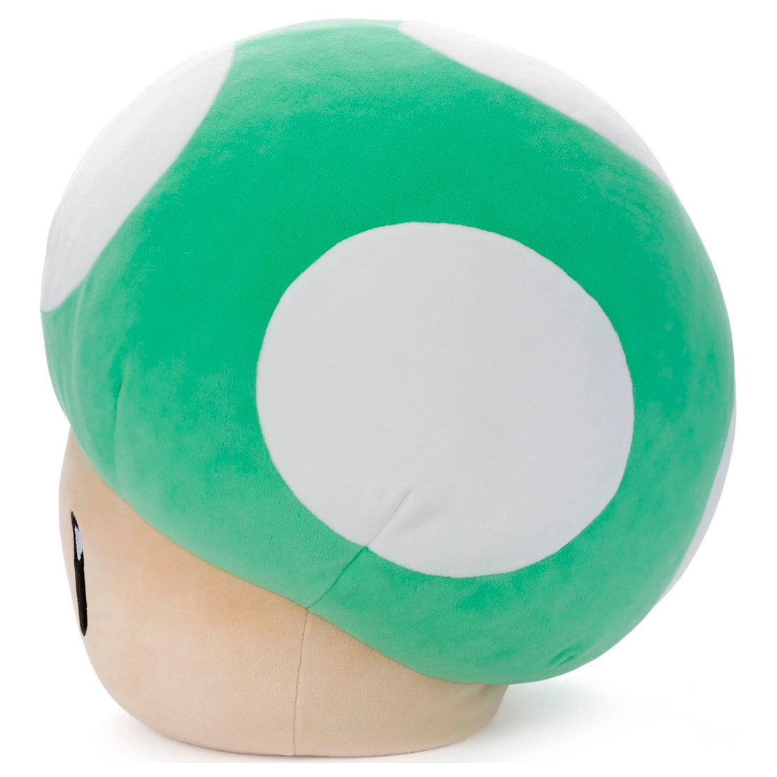 Takara Tomy Arts Super Mario Soft Plush Toy - Mocchi Game Style 1UP Mushroom