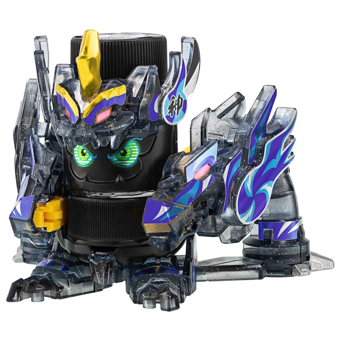 Takara Tomy Bottleman - Starter BOT-09 Fujin Black "Bottleman Toys"