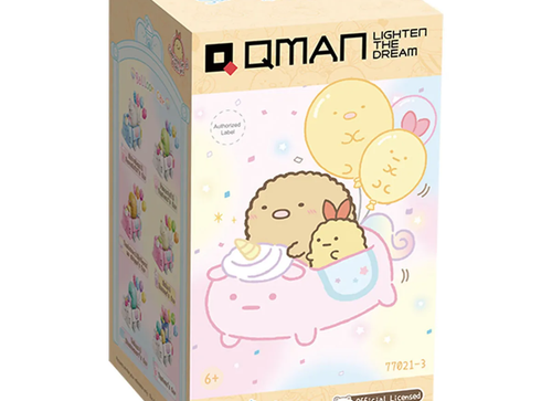 Load image into Gallery viewer, Qman Building Blocks #30489 Sumikko Tonkatsu &amp; Ebifurai no shippos Balloon Car
