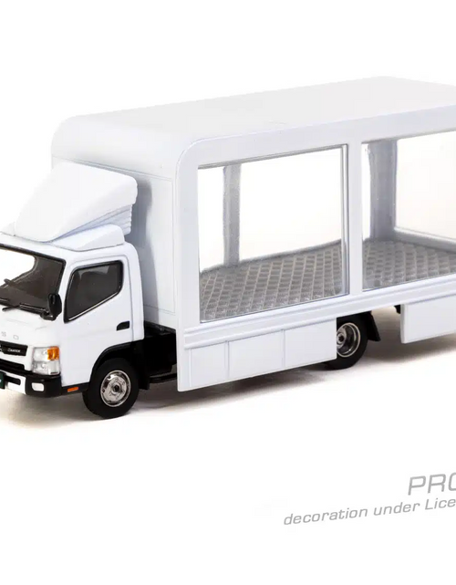 Load image into Gallery viewer, Tarmac Works 1/64 Mitsubishi Fuso Canter Mobile Display Truck
