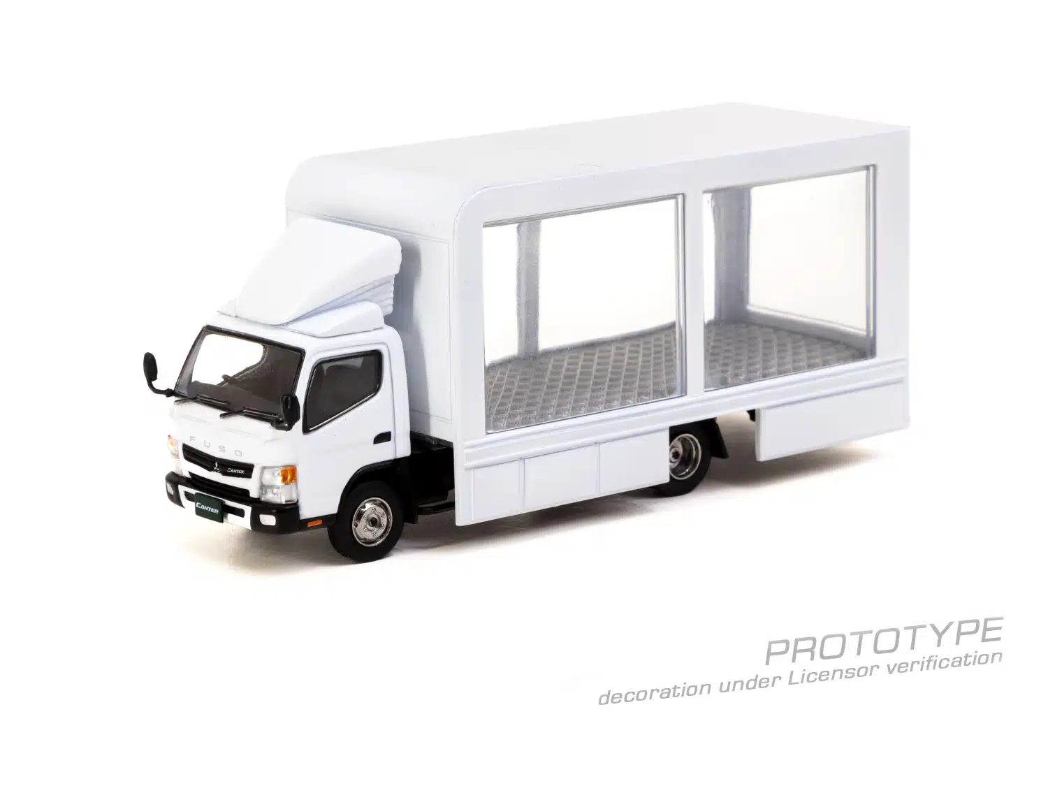 Tarmac Works 1/64 Mitsubishi Fuso Canter Mobile Display Truck