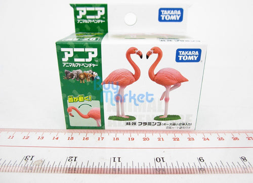Load image into Gallery viewer, Takara Tomy ANIA Animal Adventure Action Figure AS-28 Flamingo Model Japan
