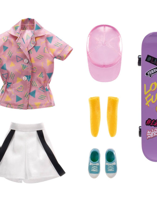 Load image into Gallery viewer, Takara Tomy Licca Chan Doll Accessory- Skateboard Street Dress Set

