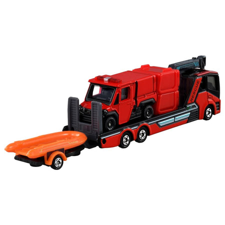 Takara Tomy Tomica No.132 Morita Small Off-Road Fire Truck Red Ladybug Transport