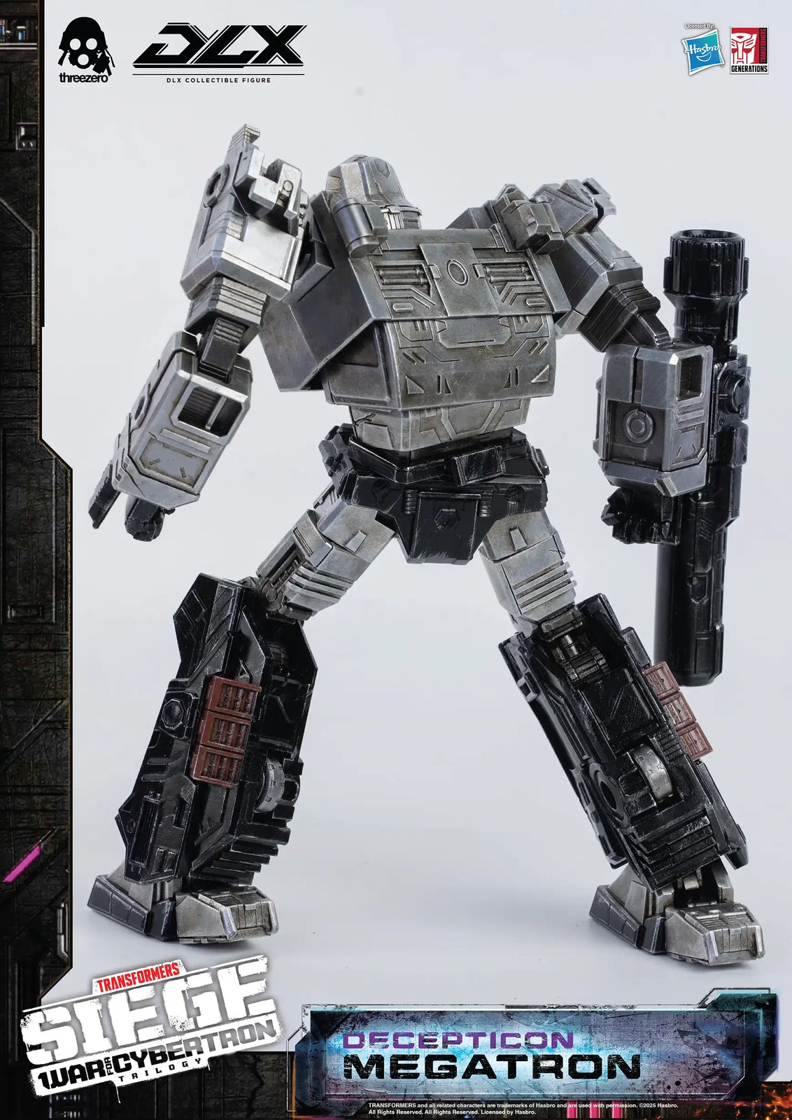 Threezero Transformers: War For Cybertron Trilogy DLX Megatron