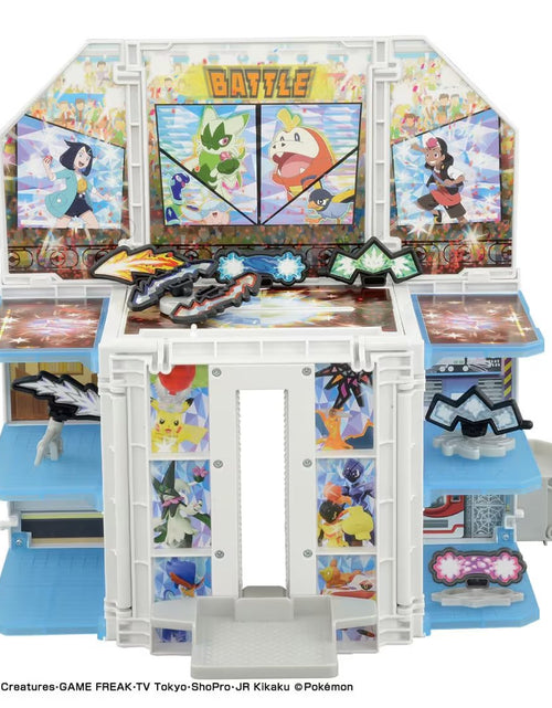 Load image into Gallery viewer, Takara Tomy Monster Collection Polarize Terastar Transformation! Pokemon Gym
