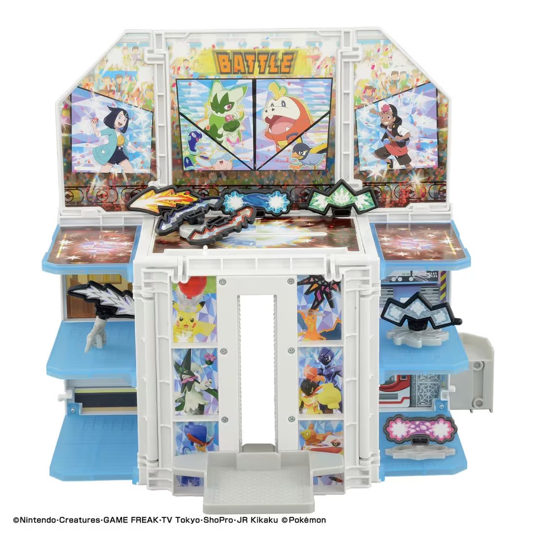 Takara Tomy Monster Collection Polarize Terastar Transformation! Pokemon Gym