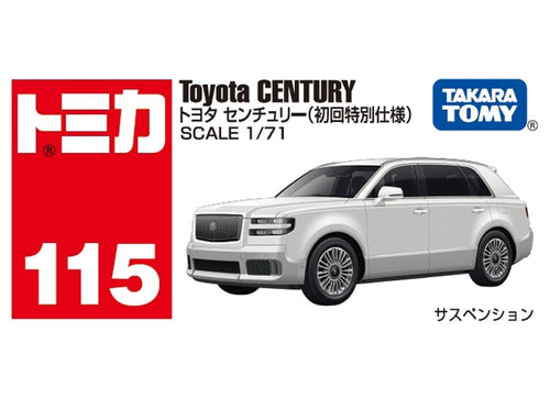 Load image into Gallery viewer, Takara Tomy Tomica 1:71 Diecast Model Car No.115 Toyota Century (1st)
