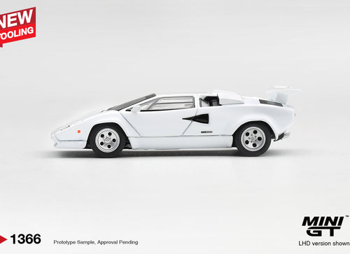 Load image into Gallery viewer, (Pre-order) Mini GT #1366 Lamborghini Countach LP500S White 1982 LHD
