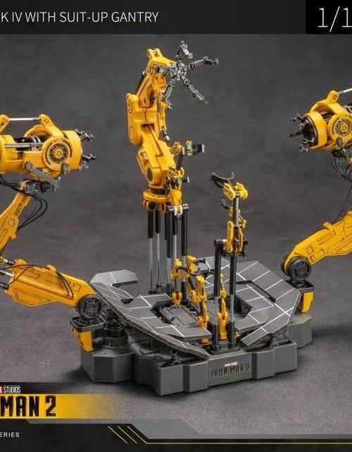 Load image into Gallery viewer, ZD Toys Marvel Avengers 1/10 MK4 &amp; Suit-up Gantry Action Figure Set
