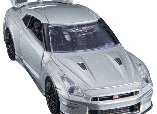 Load image into Gallery viewer, Takara Tomy Tomica Premium No.49 Nissan GT Silver Diecast Model Car
