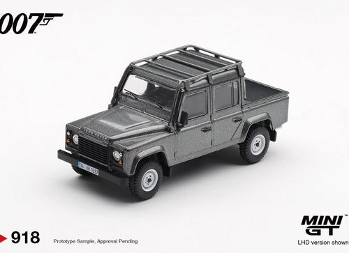 Load image into Gallery viewer, (Pre-order) Mini GT #918 Land Rover Defender 110 Crew Cab 007 Skyfall Diecast
