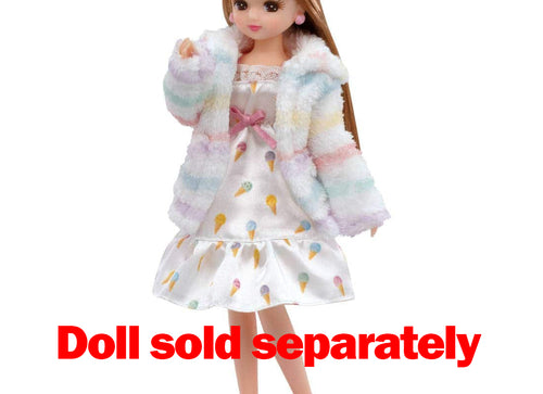 Load image into Gallery viewer, Takara Tomy Licca Chan Doll Clothes LW-06 Softness Room Wear (NO DOLL)
