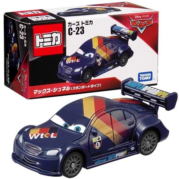 Takara Tomy Disney Tomica Diecast Car - PIXAR CARS C-23 Max Schnell (Standard)