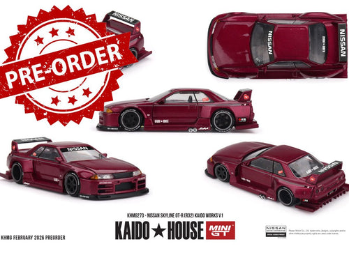 Load image into Gallery viewer, (Pre-order) Kaido House X Mini GT Nissan Skyline GT-R (R32) KAIDO WORKS V1
