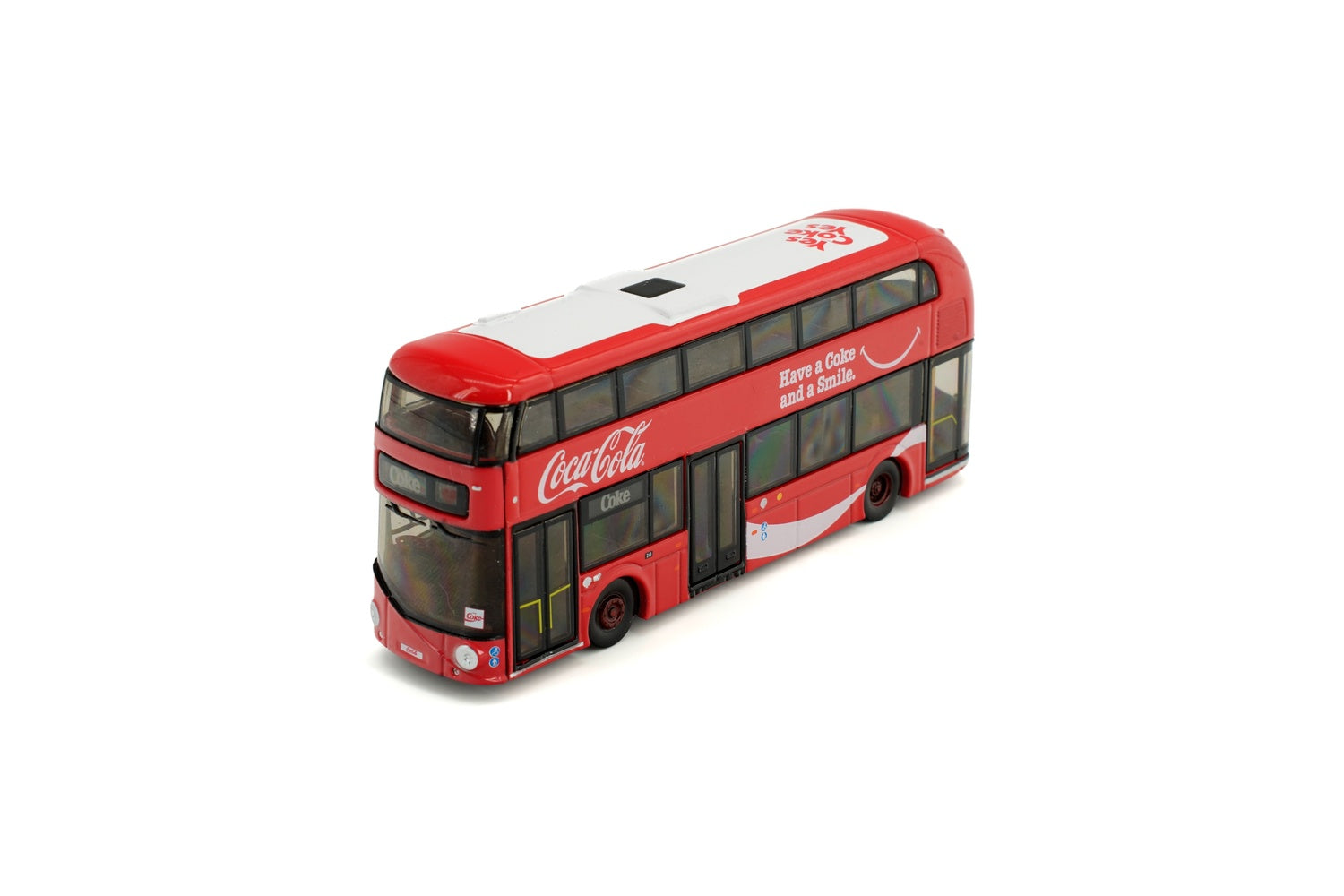 Tiny City Die-cast Model Car 1/110 New Routemaster "COCA COLA" Model Bus