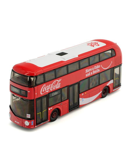 Tiny City Die-cast Model Car 1/110 New Routemaster "COCA COLA" Model Bus