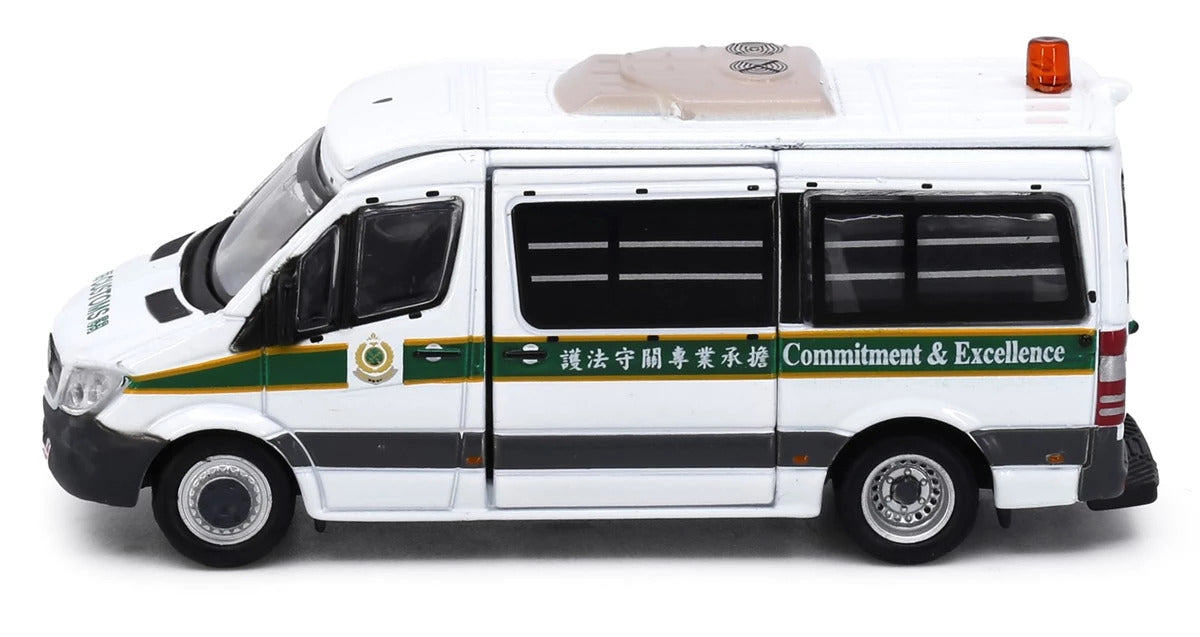 Tiny City 22 Die-cast Model Car MERCEDES-BENZ Sprinter FL HK Customs AM3221