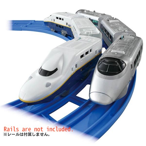 Takara Tomy Plarail Train - Shinkansen Type400 Series Tsubasa & E4 Max