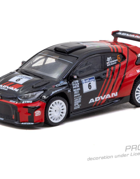 (Pre-order) Tarmac Works 1/64 Toyota GR Yaris Rally2 Japanese Rally Championship