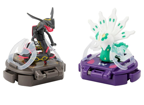 Load image into Gallery viewer, Takara Tomy Moncolle Battle Set Black Rayquaza VS White Zygarde 50% Figures
