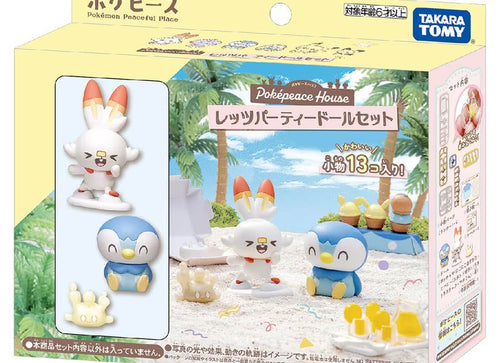 Load image into Gallery viewer, Takara Tomy Pokemon PokePeace Let`s Party Doll Set
