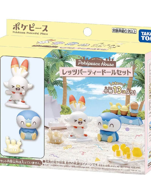 Load image into Gallery viewer, Takara Tomy Pokemon PokePeace Let`s Party Doll Set
