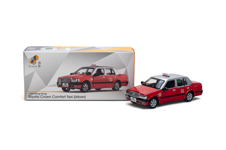 Tiny City 01 Die-cast Model Car 1/64 Toyota Crown Comfort Hong Kong Taxi VM6172